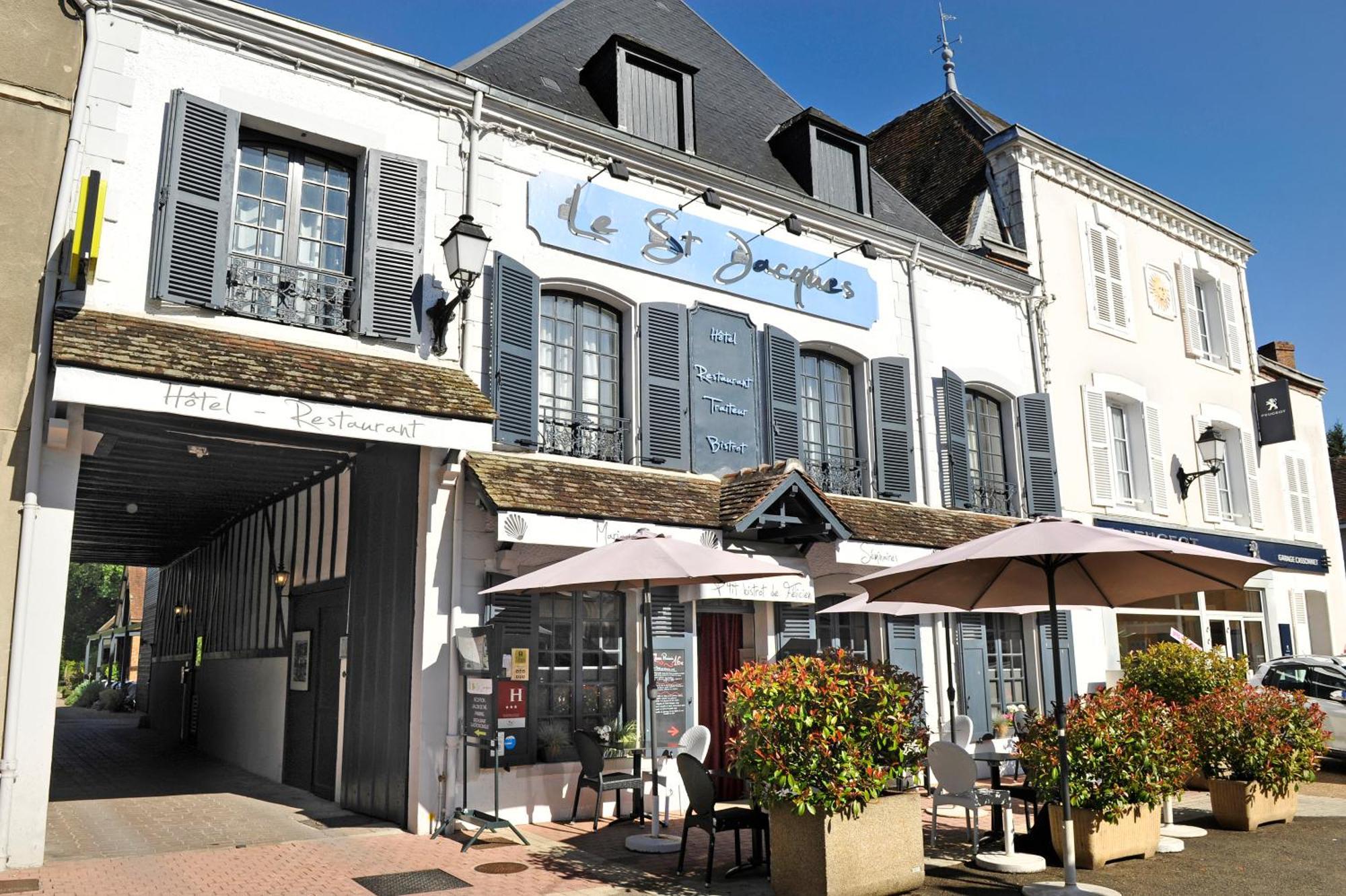 Le Saint-Jacques Hotel Cloyes-sur-le-Loir Buitenkant foto
